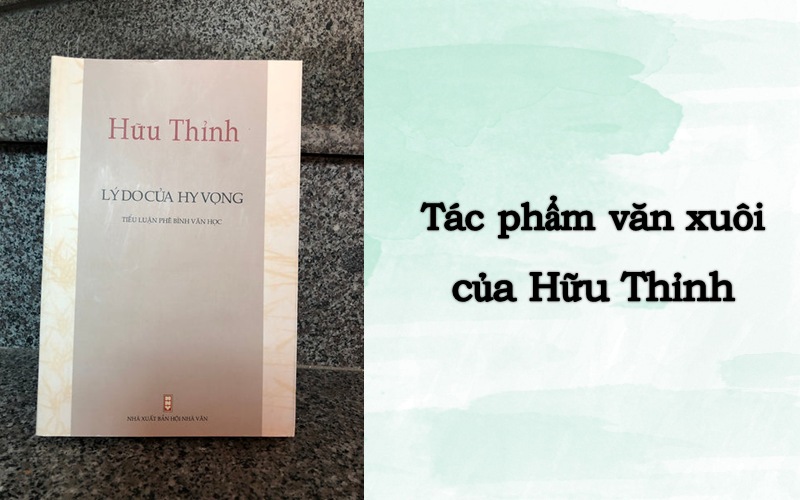 Tác phẩm tiêu biểu của Hữu Thỉnh