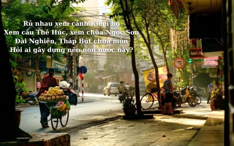 thơ về hà nội cho trẻ mầm non