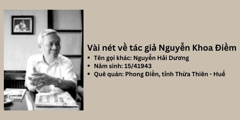 Nguyễn Khoa Điềm mệnh danh là gì? Vì sao?