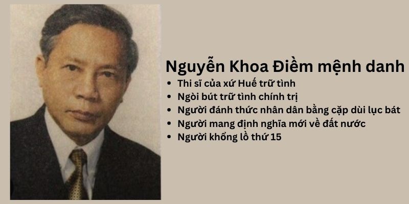 Nguyễn Khoa Điềm mệnh danh 