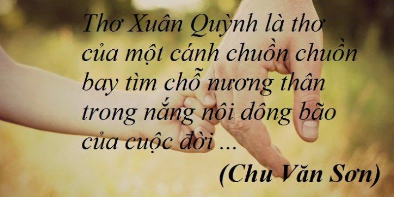 phong cách nghệ thuật của xuân quỳnh